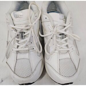 Drew Flash II White Leather Mesh Walking Shoes Mens 9.5 WW 10560-21